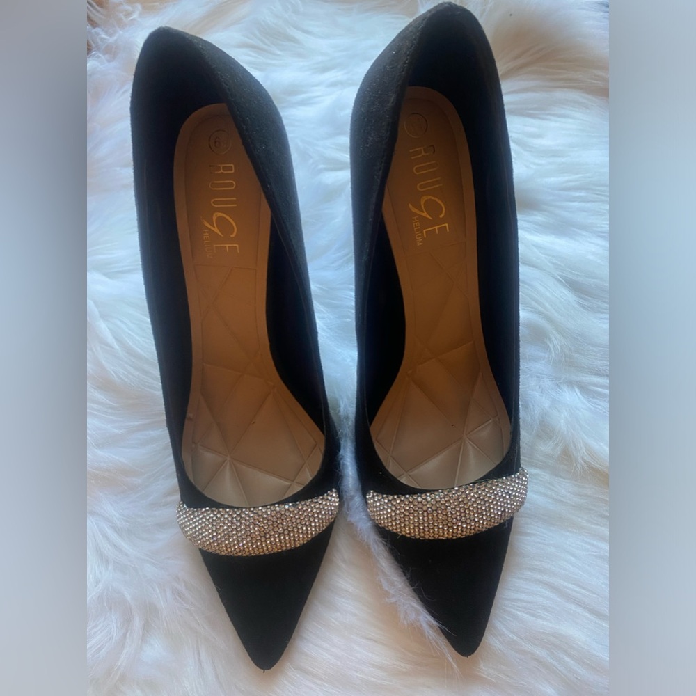 black heels